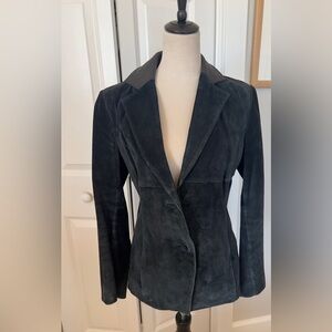 EUC Venus Williams suede blazer